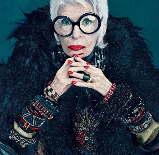 Iris Apfel – my colorful mix-and-match idol