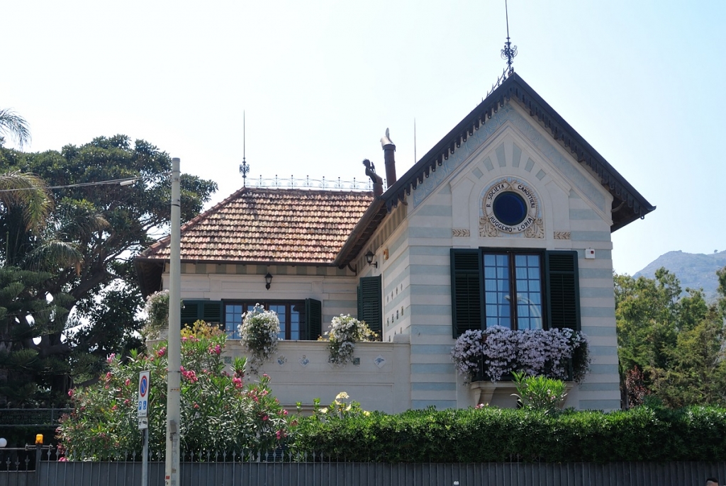 Liberty Style architecture villas