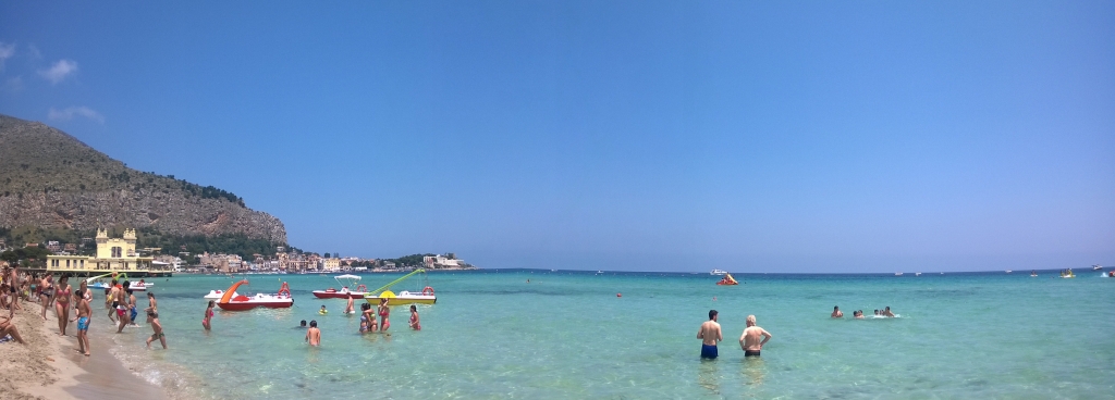 Mondello beach, Sicily