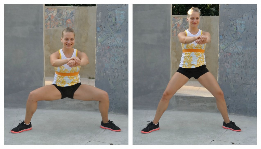 move 6 - sumo squat