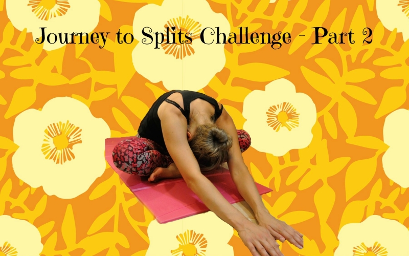 Journey to splits challenge – second photo check in