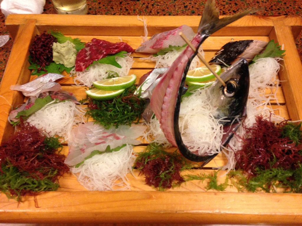 Raw fish set