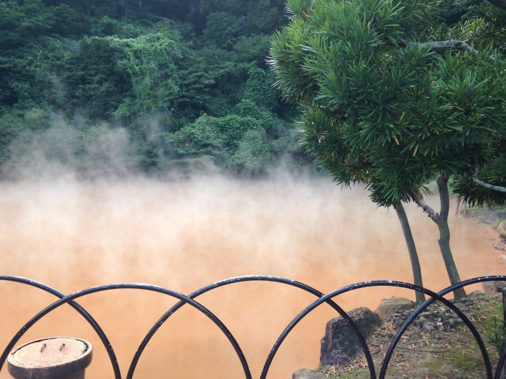 Red Hot springs of Beppu