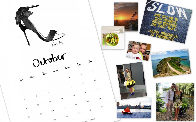 October is for pumpkins, goal setting and travels