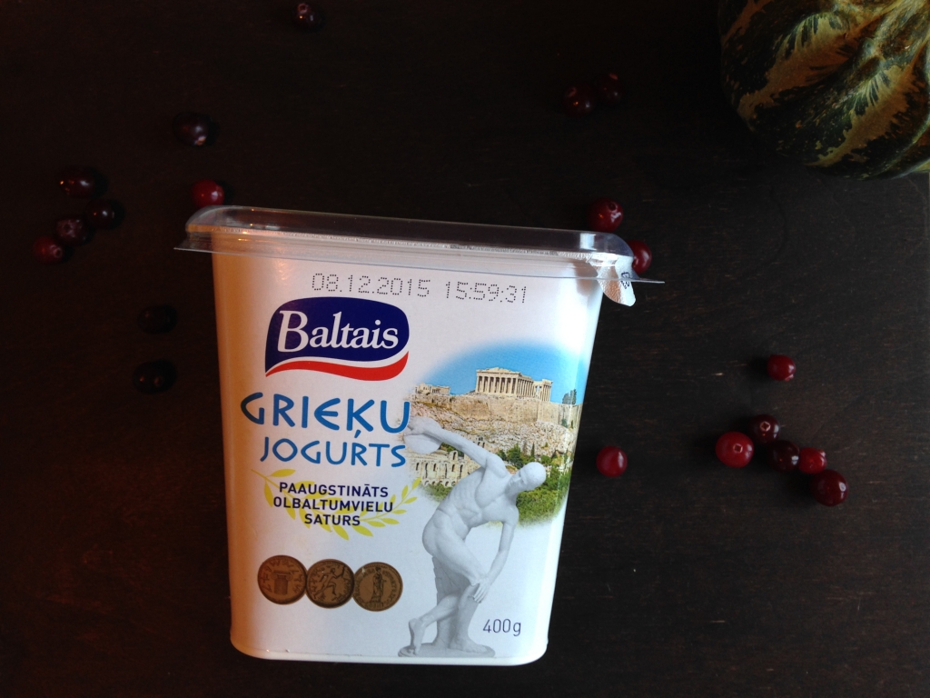 Greek yogurt in Latvia