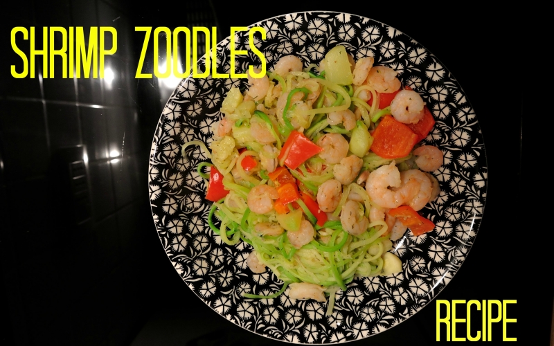 How to make your own, delicious Shrimp zoodles