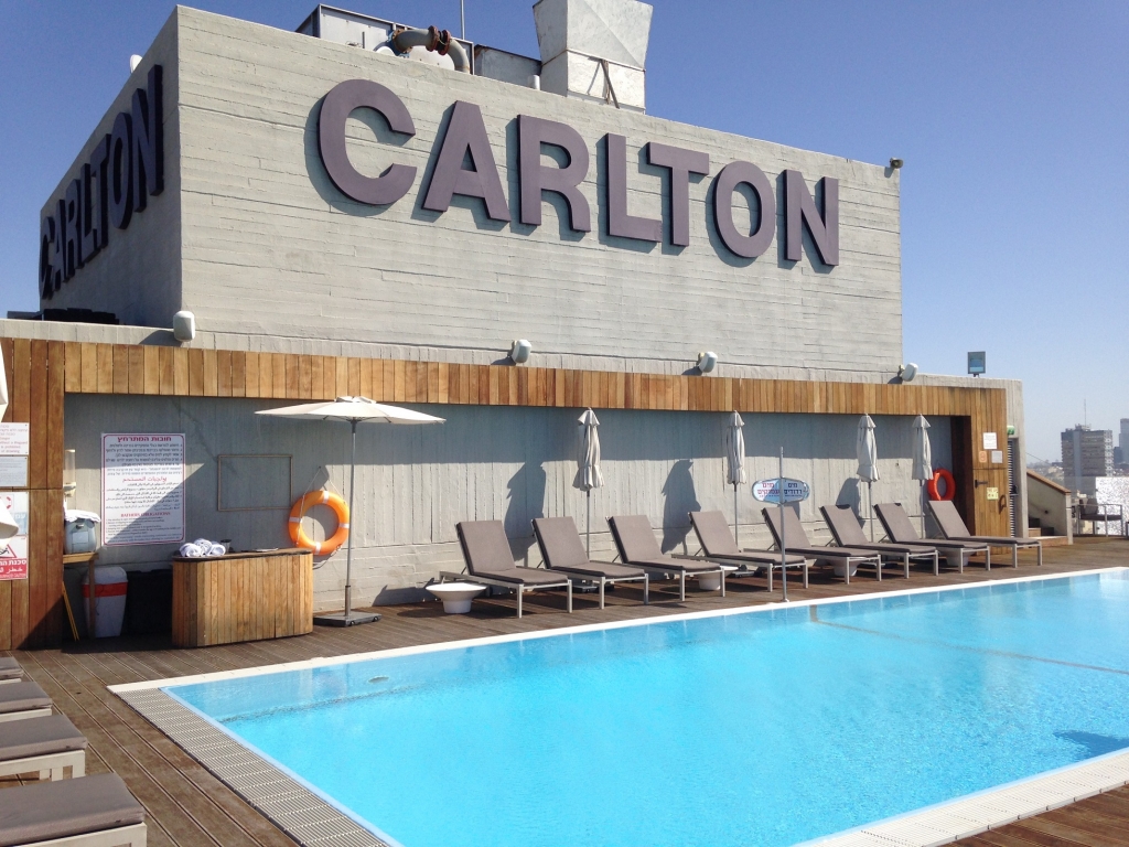 Carlton Roof top pool, Tel Aviv, Israel