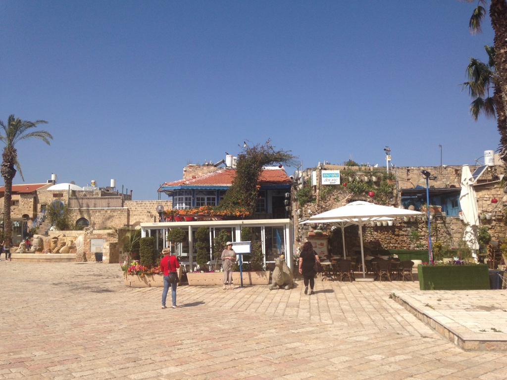 City square at Old Jaffa