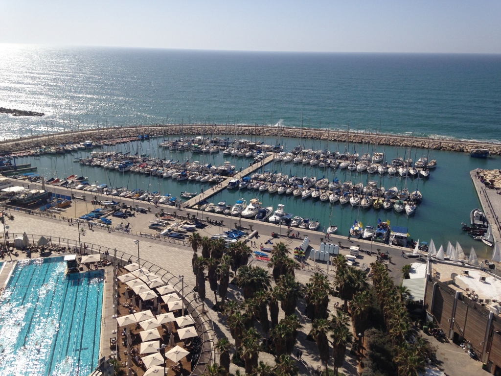 View to the port - Tel Aviv