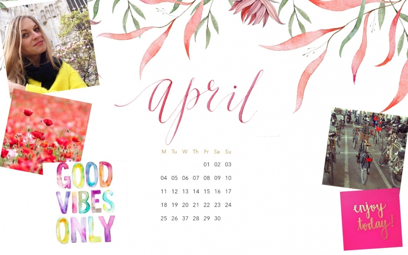 Monthly inspiration moodboard – Positive Vibes