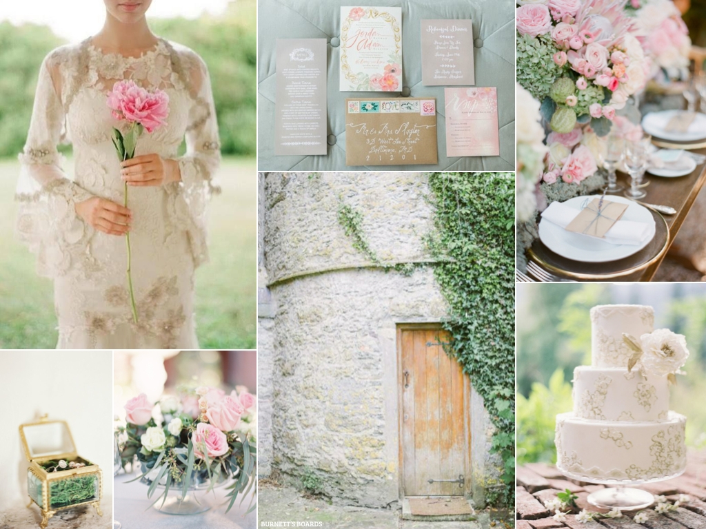 creating mood boards and pinning and "hearting" like crazy