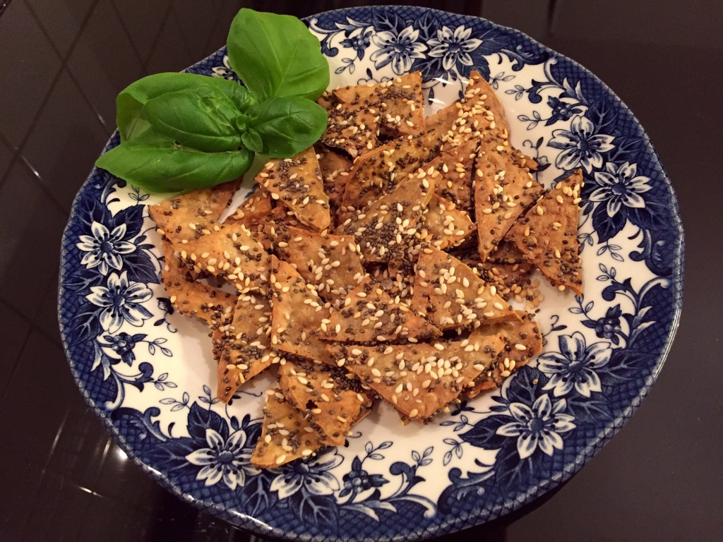 Homemade Tofu chips recipe | www.missathletique.com