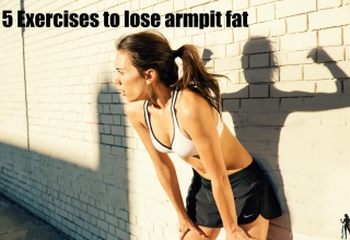 5 Exercises to lose armpit fat and look fabulous